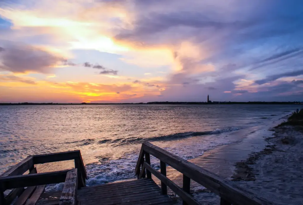 Sunset at New Smyrna Beach